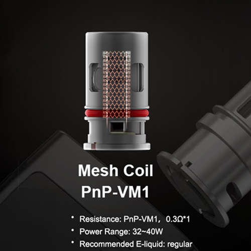 VOOPOO PNP VM1 Mesh Coil for Vinci | 0.3ohm - 36.0000 0.09kg