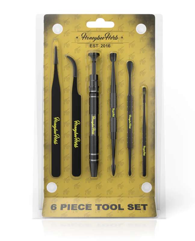 6pc Dab Tool Set Honeybee Herbs