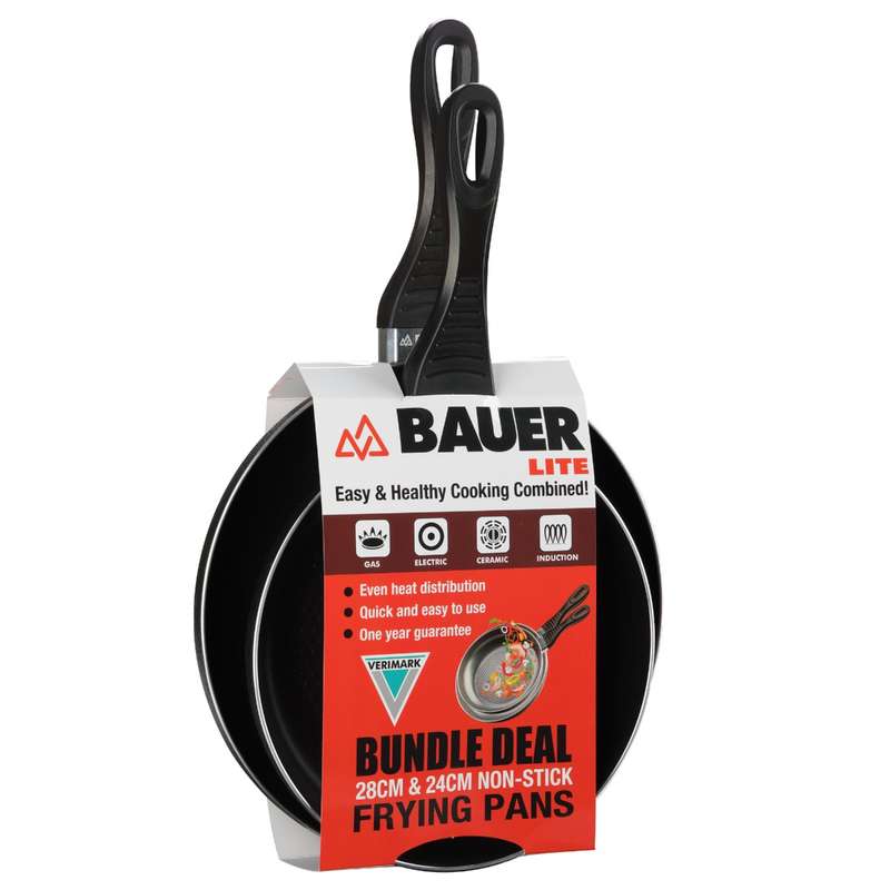 BauerLITE Frying Pan Combo Set | Non-stick Frying Pan Set