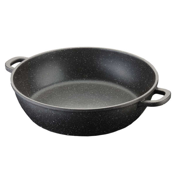 Bauer Marble Classic 28cm Casserole | Non-Stick Die-Cast Pot