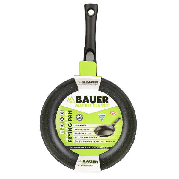 Bauer Marble Classic 28cm Fry Pan | Non-Stick Die-Cast Frying Pan