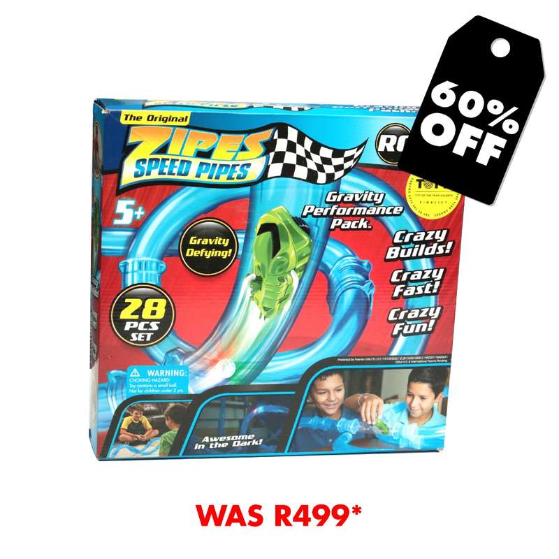 Zipes Speed Pipes | Track & Car Toy