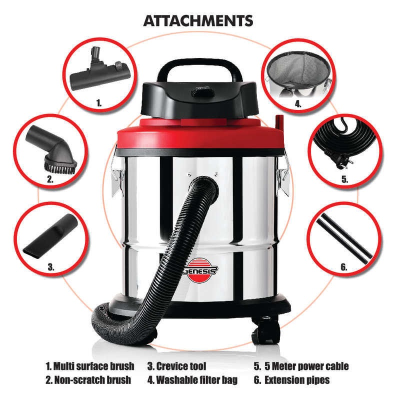 Genesis Duravac | Wet & Dry Vacuum Cleaner