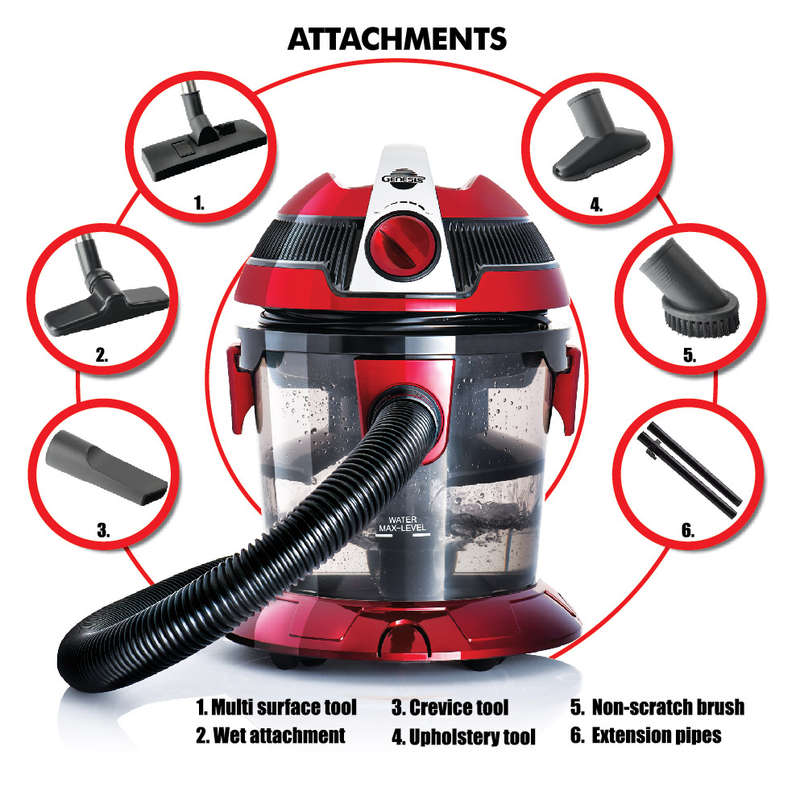 Genesis Hydrovac Compact | Water Filtration Vacuum Cleaner