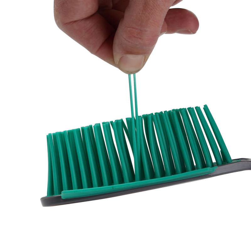 Floorwiz Hand Brush Set | Silicone Brush and Dust Pan Set