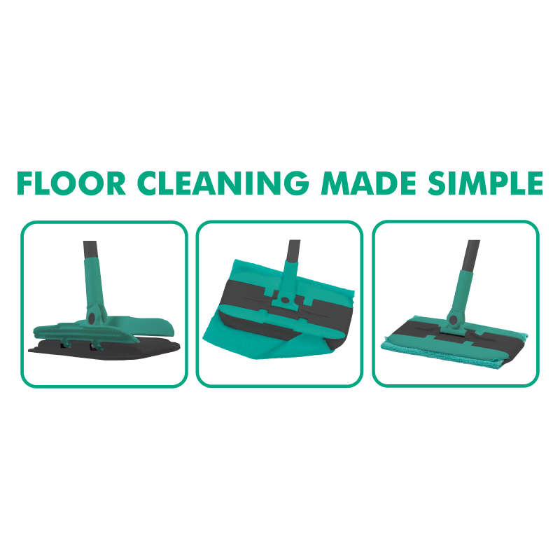 Floorwiz Cloth Mop | Use Any Cloth