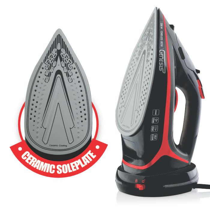 Genesis Cordless Iron | 2-in-1 Steam Iron