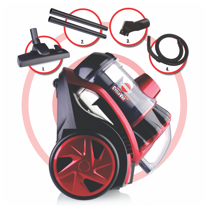 Genesis Cyclovac Multi-Cyclone | Cyclonic Vacuum Cleaner