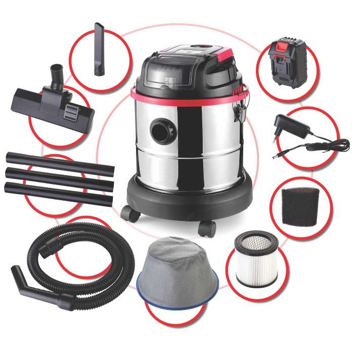 Genesis Duravac Cordless Pro | Wet & Dry Vacuum Cleaner