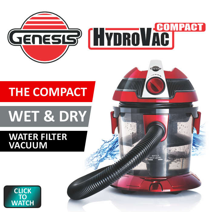 Genesis Hydrovac Compact | Water Filtration Vacuum Cleaner