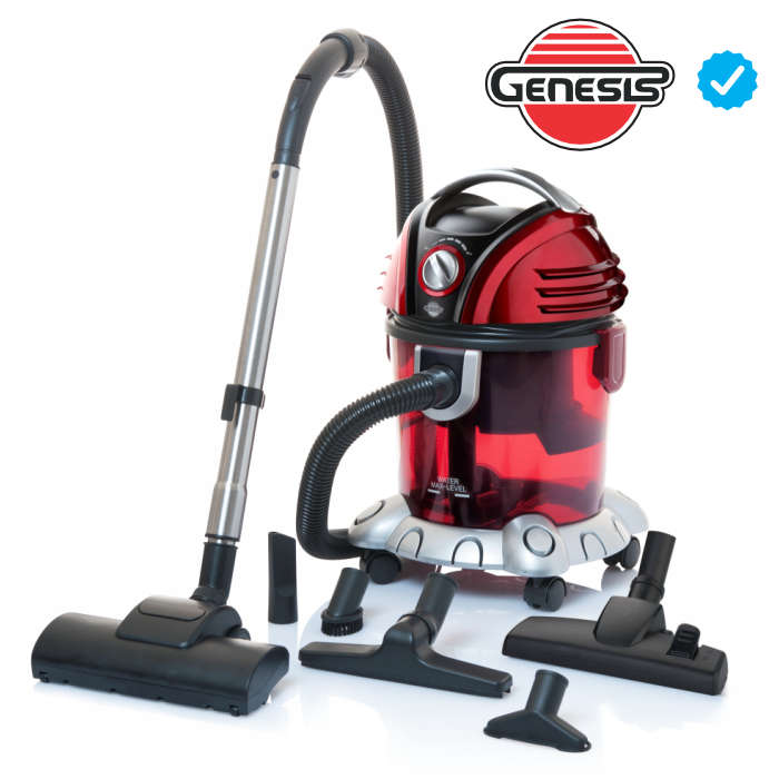 Genesis Hydrovac Plus II | Water Filtration Vacuum Cleaner