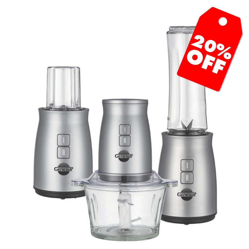DEMO | Genesis Kitchen Combo | Blender Grinder Food Processor
