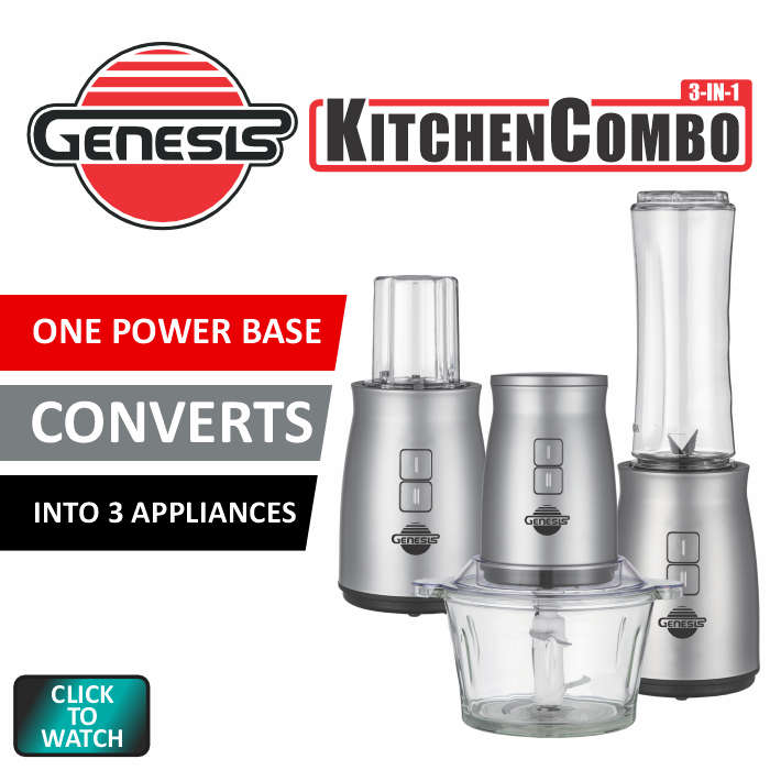 Genesis Kitchen Combo | Blender Grinder Food Processor