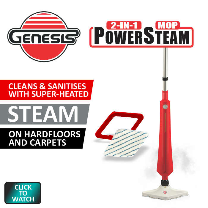 DEMO | Genesis Powersteam Mop | Steam Mop
