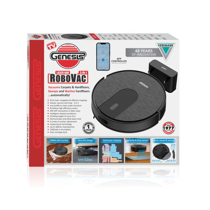 Genesis Robovac 2 | Robot Vacuum Cleaner