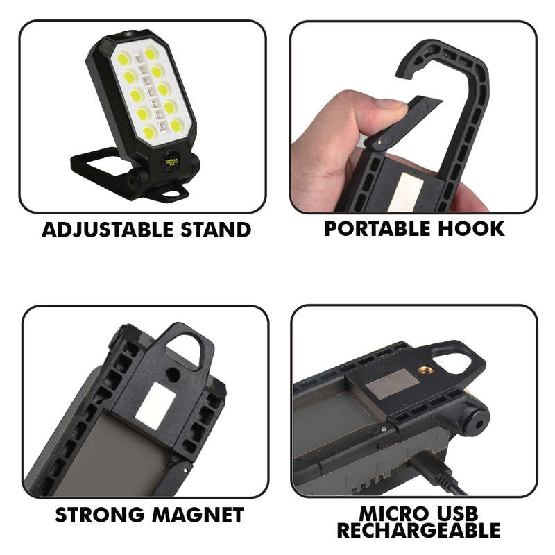 Gorilla Lightforce Max | Rechargeable LED Light