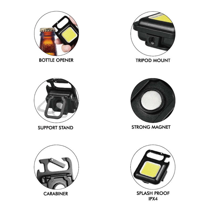 Gorilla Lightforce Compact | Rechargeable LED Light