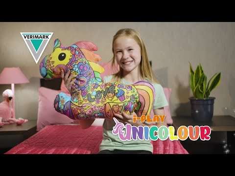i-Play Unicolour | Colouring Plush Toy