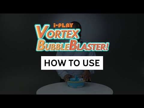 i-Play Vortex Bubble Blaster | Bubble Shooting Toy