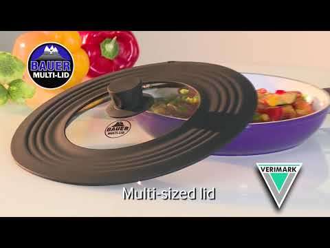 Bauer Multi Lid  (18 cm - 28 cm) | Universal Cookware Lid