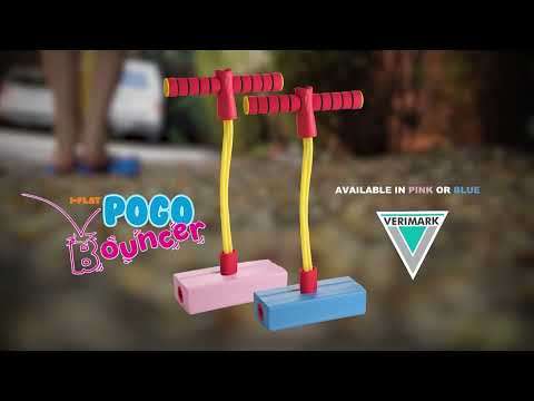 i-Play Pogobouncer Blue | Outdoor Jumping Toy