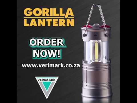 Gorilla Lightforce Lantern | Rechargeable LED Light