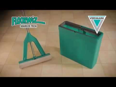 DEMO | Floorwiz Squeeze Tech | PVA Sponge Mop with Bucket