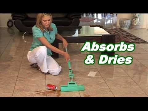 Floorwiz Pro & Brush Attachment | PVA Sponge Mop