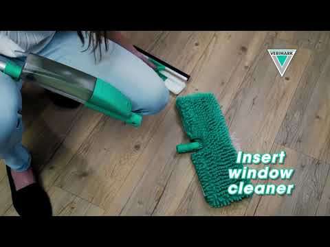 DEMO | Floorwiz Total Clean Kit | Microfibre Mop | Broom | Dustpan | Window Cleaner
