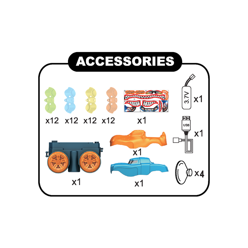 i-Play Glow Pro Starter Kit | Track & Car Toy