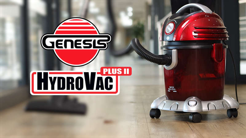 Genesis Hydrovac Plus 2 | Water Filtration Vacuum Cleaner