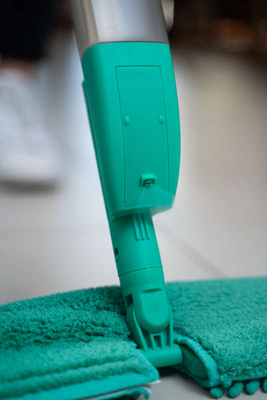 Floorwiz Double Sided Spray Mop | Microfibre Mop with Spray Bottle