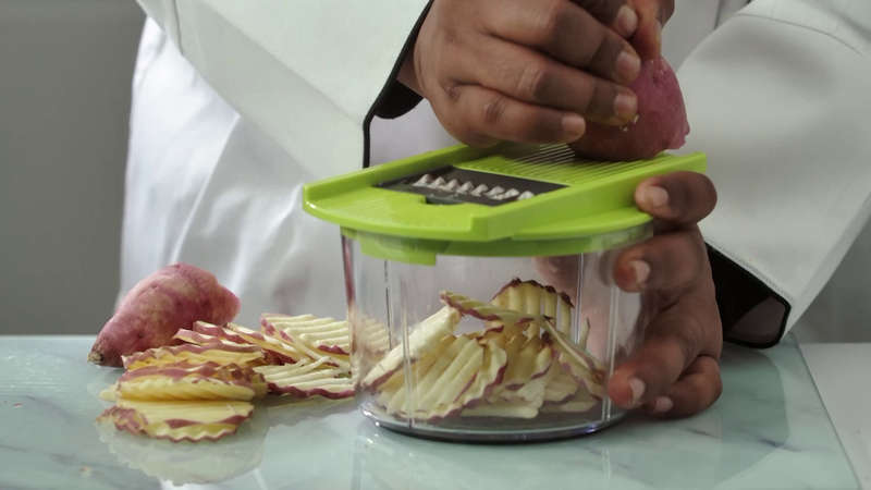 Twista 8-in-1 Chopper |  Manual Food Chopper with Mandolin