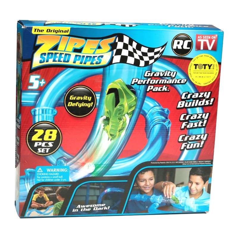 Zipes Speed Pipes | Track & Car Toy