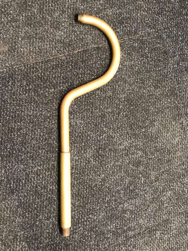 Extended Shower Arm Custom