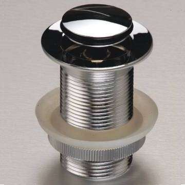 VicSide clicker basin waste unslotted Chrome