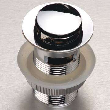 VicSide clicker basin waste slotted Chrome