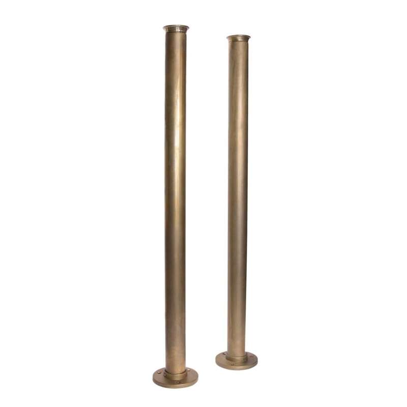 Victorian Side - VicSide - Standpipes - Free standing Baths Antique Brass