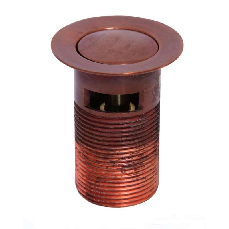 Victorian Side - VicSide - Waste - Basin Clicker, Slotted - Aged Copper