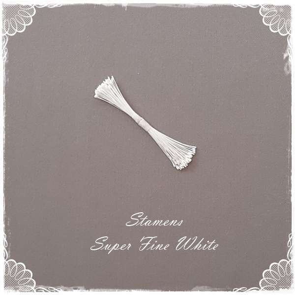 Stamens-Super Fine (White)