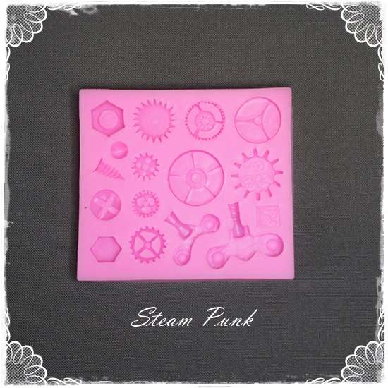 Steam Punk Gears Mould
