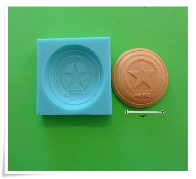 Captain America silicone Mould