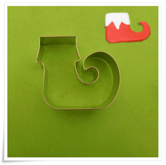 Elf Shoe Biscuit Cutter