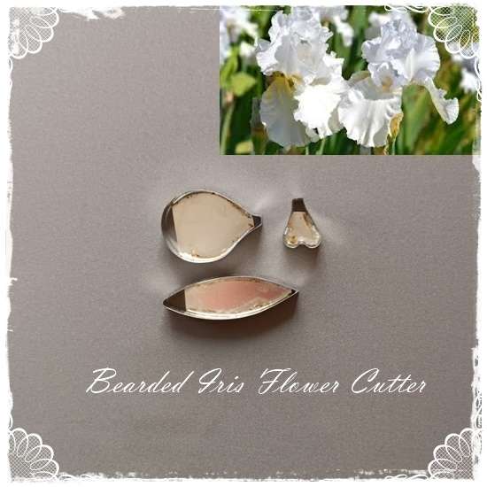 Bearded Iris Flower Cutter