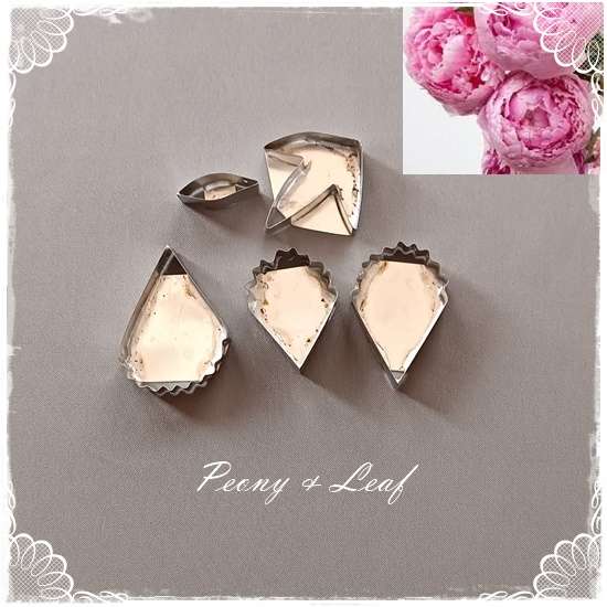 Peony & Leaf Cutters
