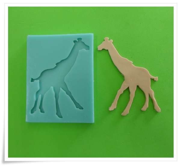Giraffe silicone mould