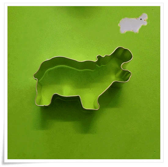 Hippo Biscuit Cutter