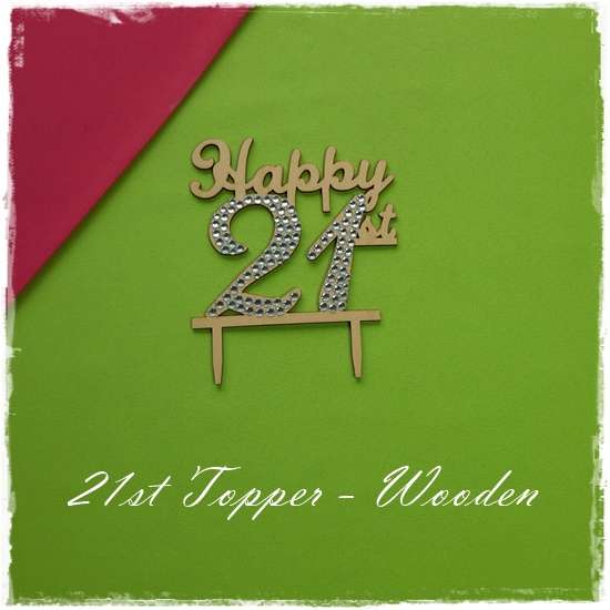 Happy 21st Monogram