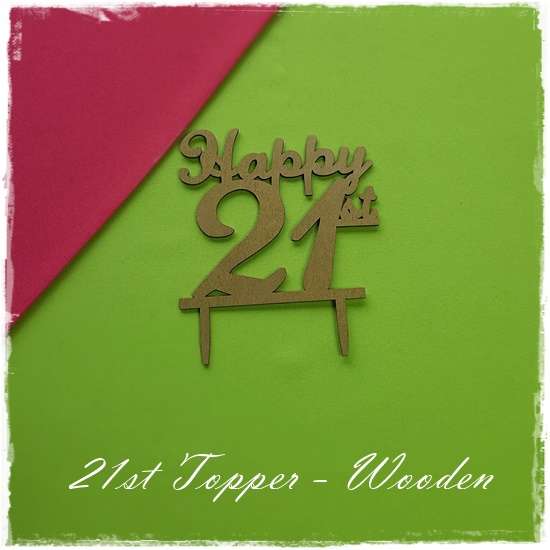 Happy 21st Monogram