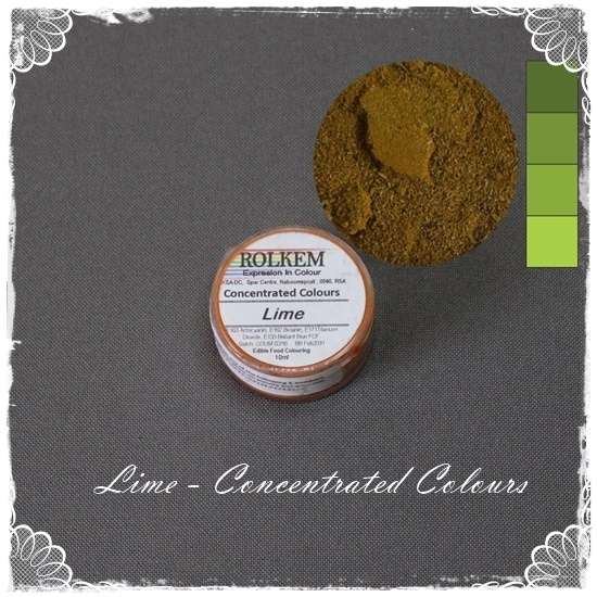 Concentrated Colours - Lime